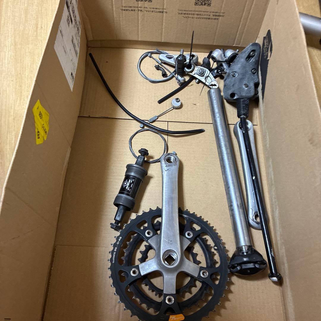 Panasonic mr-vⅡ クロモリMTB フレームのみ 送料込