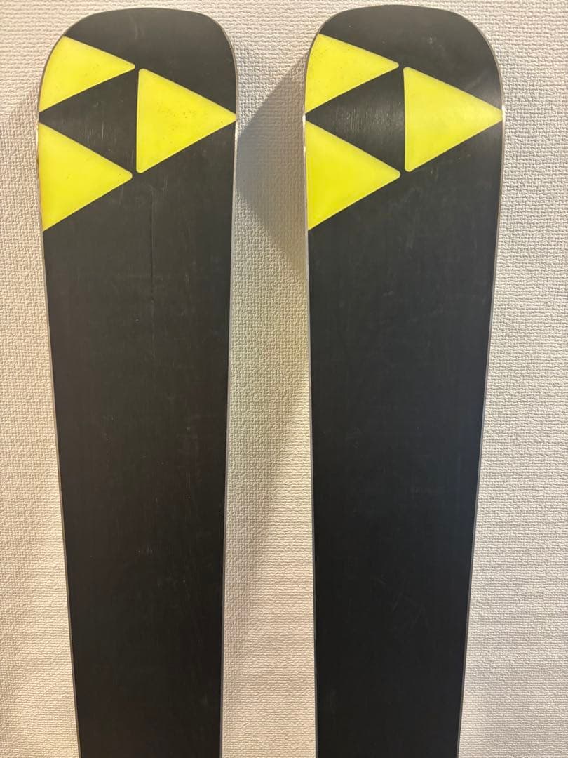 mm3　フィッシャーGS スキー 183cm ブラック/イエロー