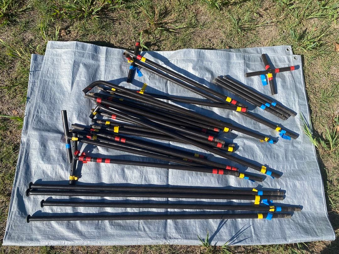 レラム　RELUM テント　ヴィンテージ　鉄骨テント