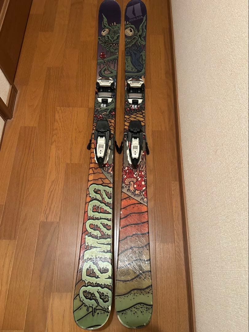 【美品】アルマダ(ARMADA) EDOLLO フリーライドスキー板 158cm