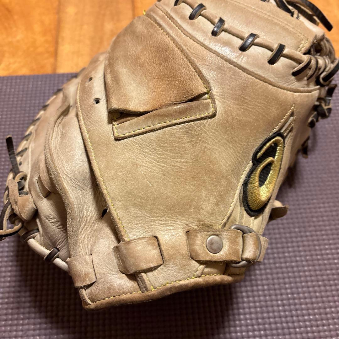 アシックス 硬式グローブ　ゴールドステージ　キャッチャーミット