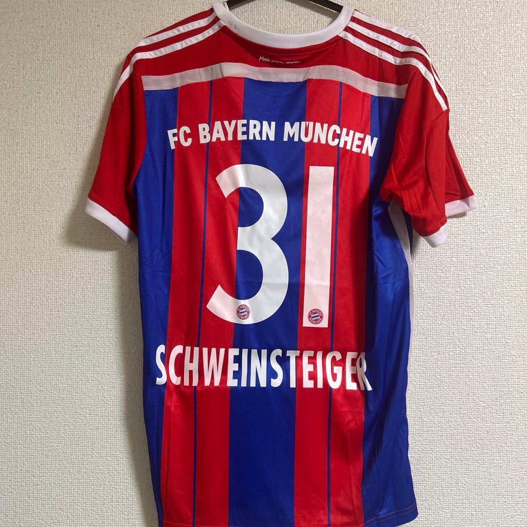新品　バイエルンミュンヘン 2014/15 ユニフォーム　シュバインシュタイガー