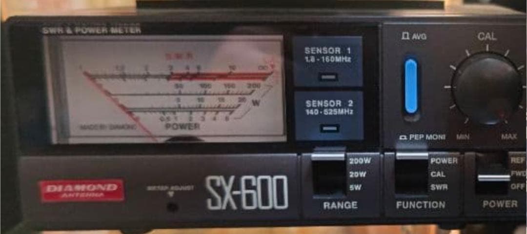 アクセサリー DIAMOND SX-600 SWR & Power Meter