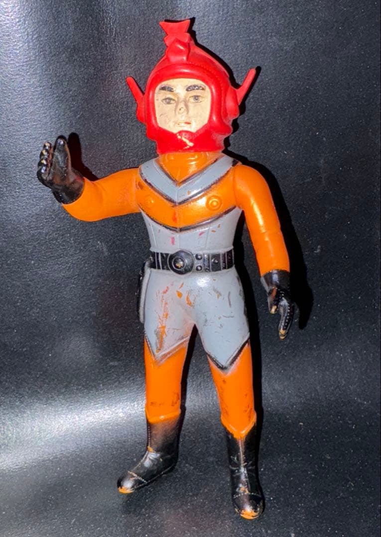 当時物ブルマァクTAC隊員北斗タック隊員ソフビウルトラマンエース昭和レトロ