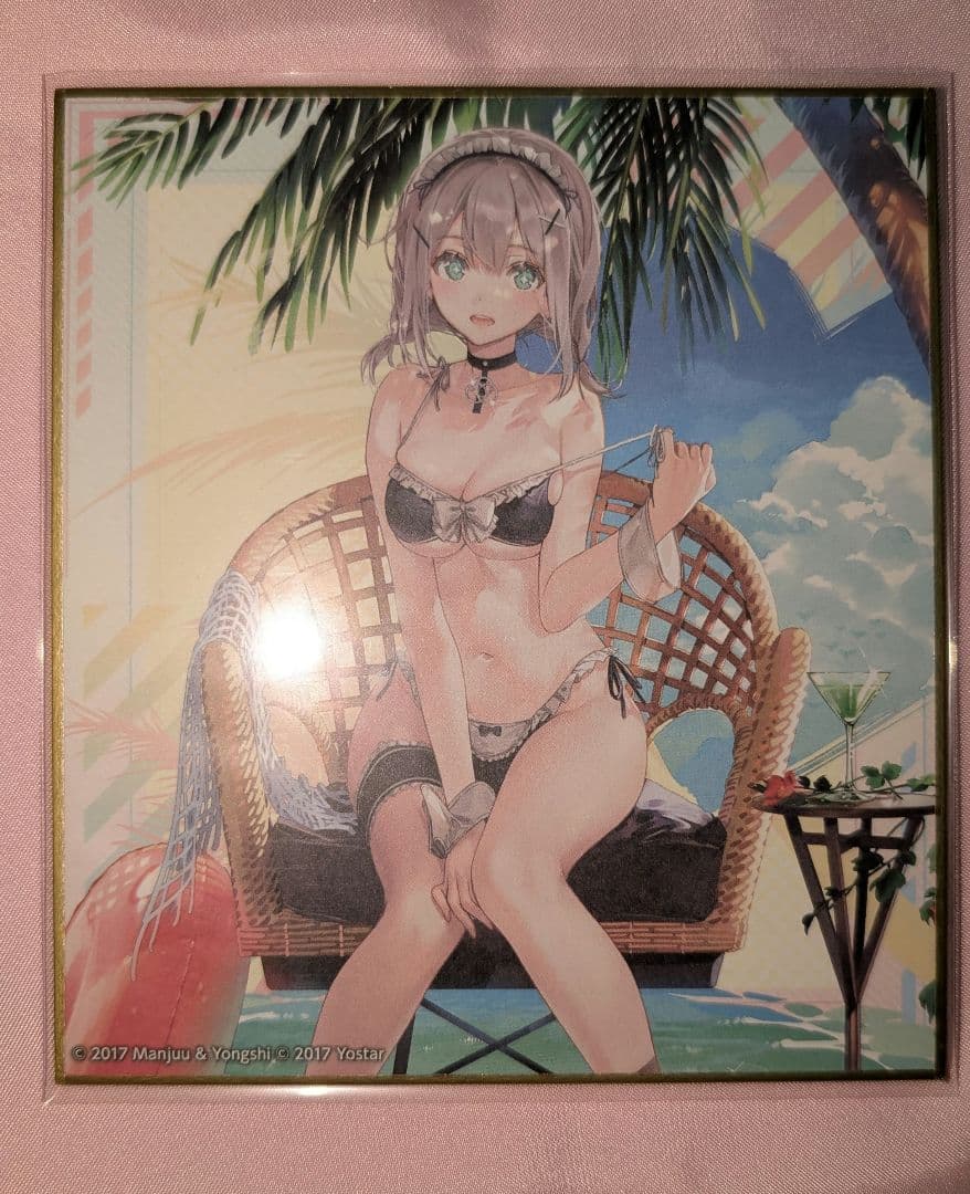 アズールレーン サマーフェアトレーディングミニ色紙セット