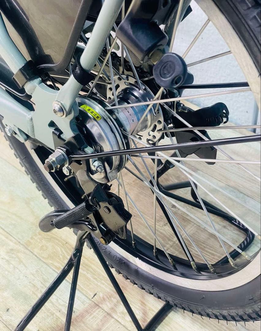 3105ヤマハ8.7アンペア3人乗り対応20インチ子供乗せ　電動アシスト自転車