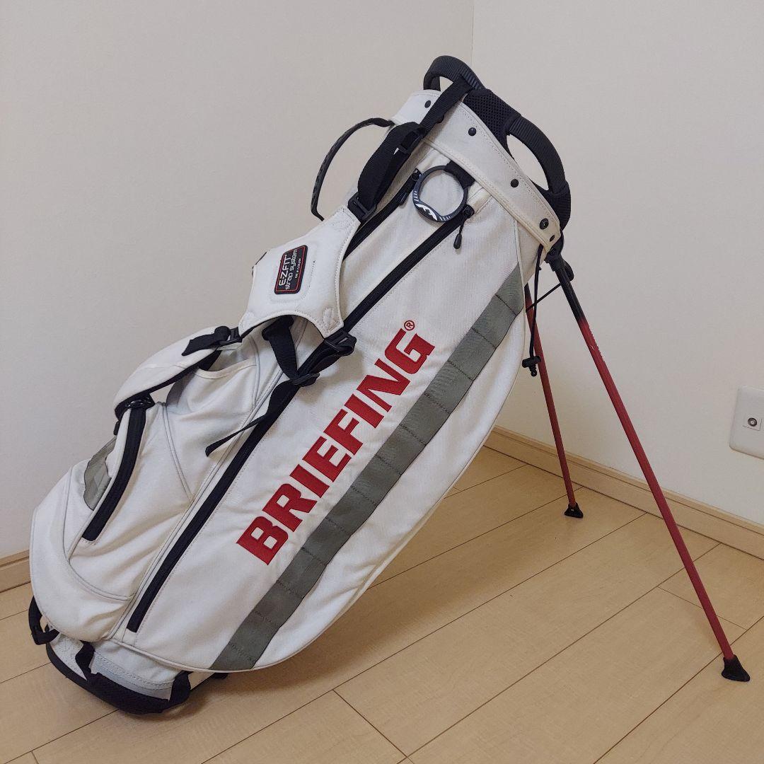 BRIEFING ブリーフィング キャディバッグ スタンド WH ★限定モデル