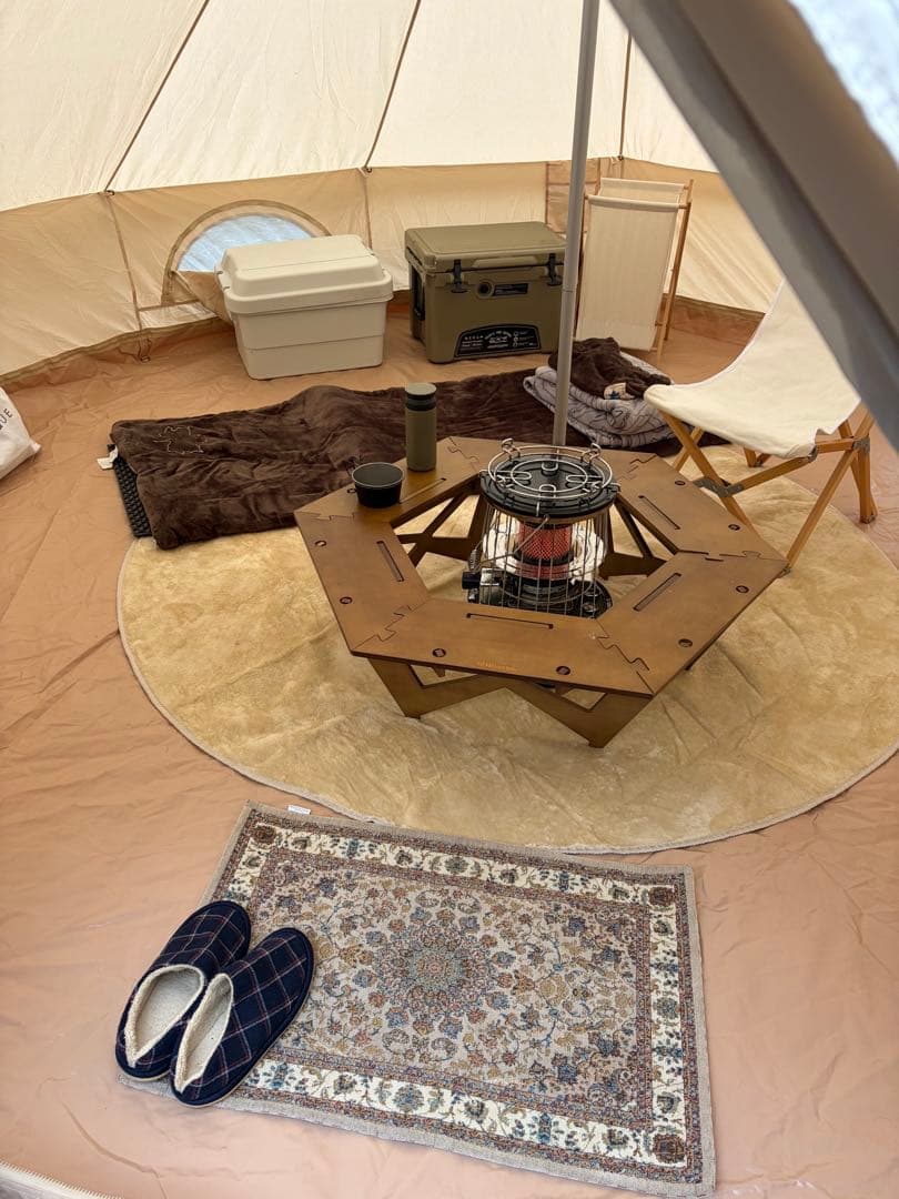 Hilander プライウッドヘキサゴンテーブル 単品（HCA0233）