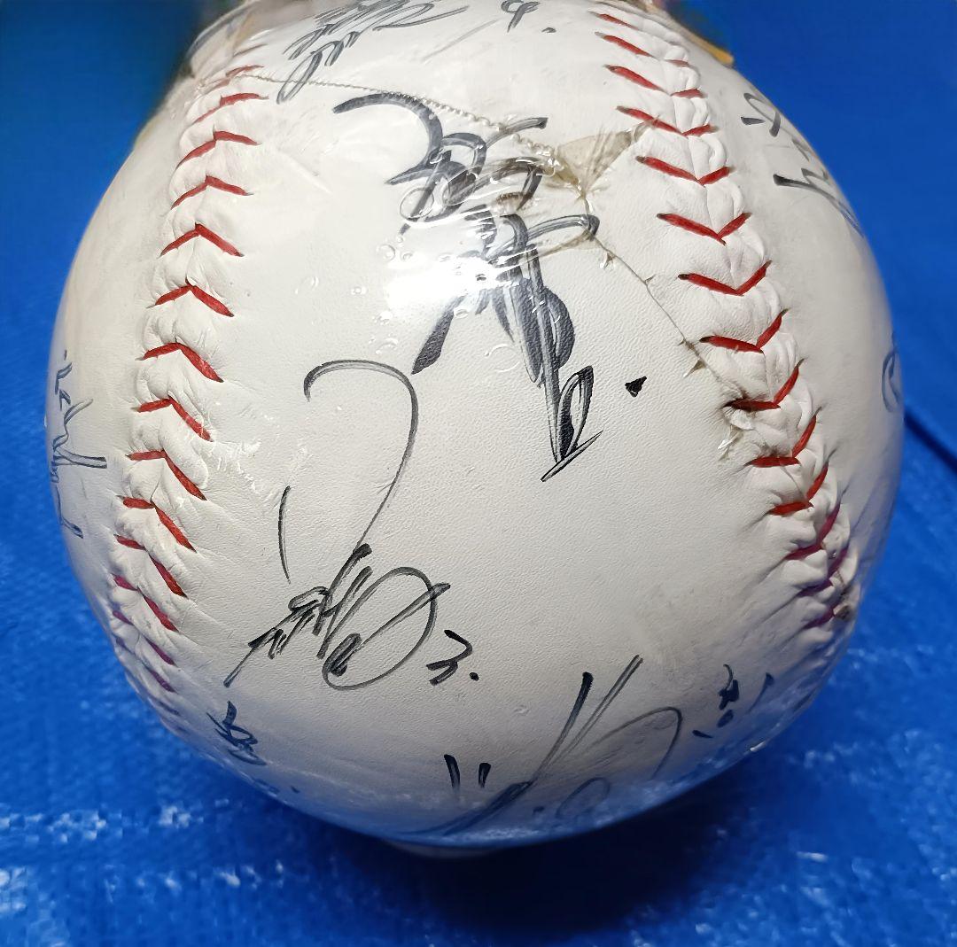 2002 MIZUNO プロ野球 寄書き 直筆サインボール