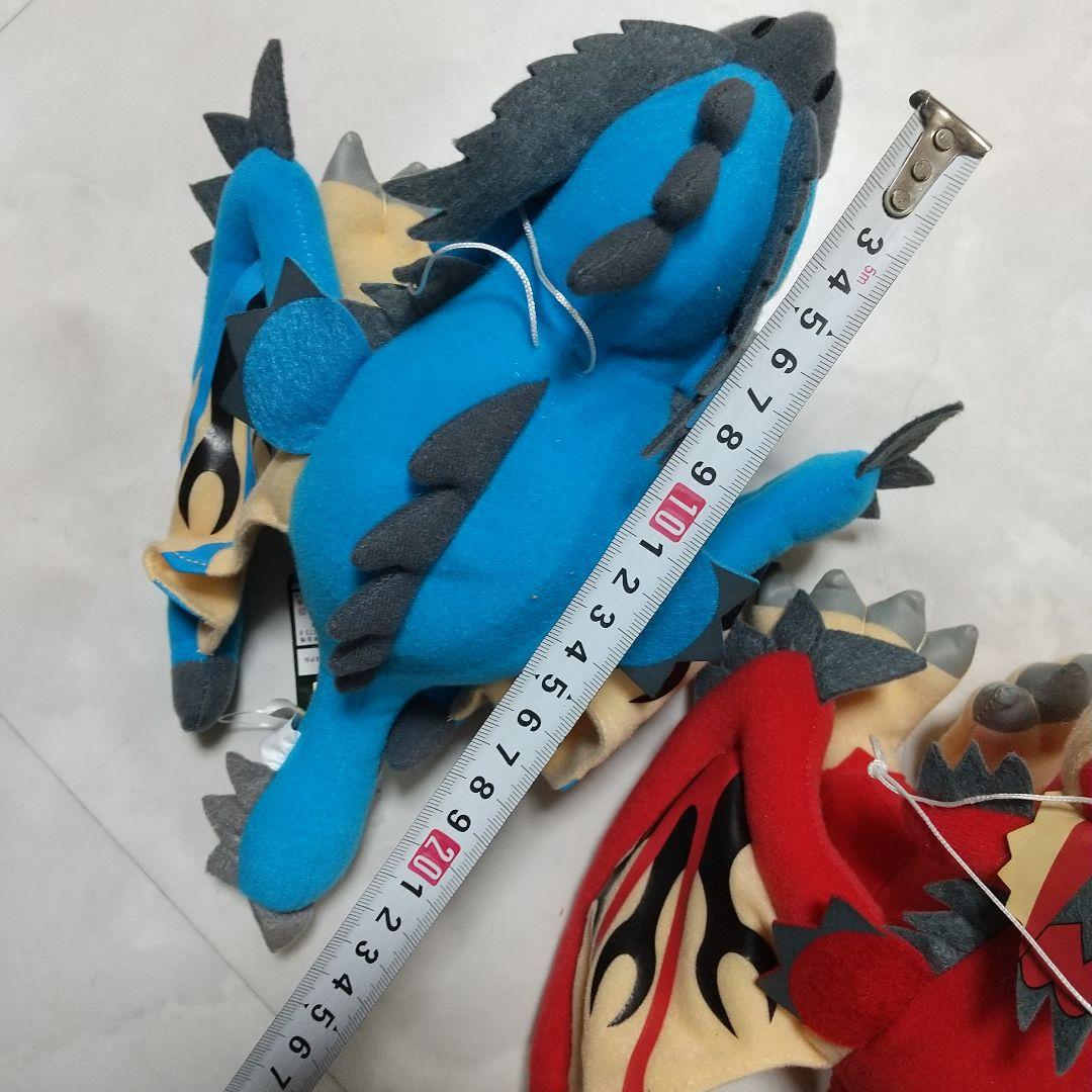 タグ付き　モンスターハンター スーパーDXモンスターぬいぐるみ リオレウス