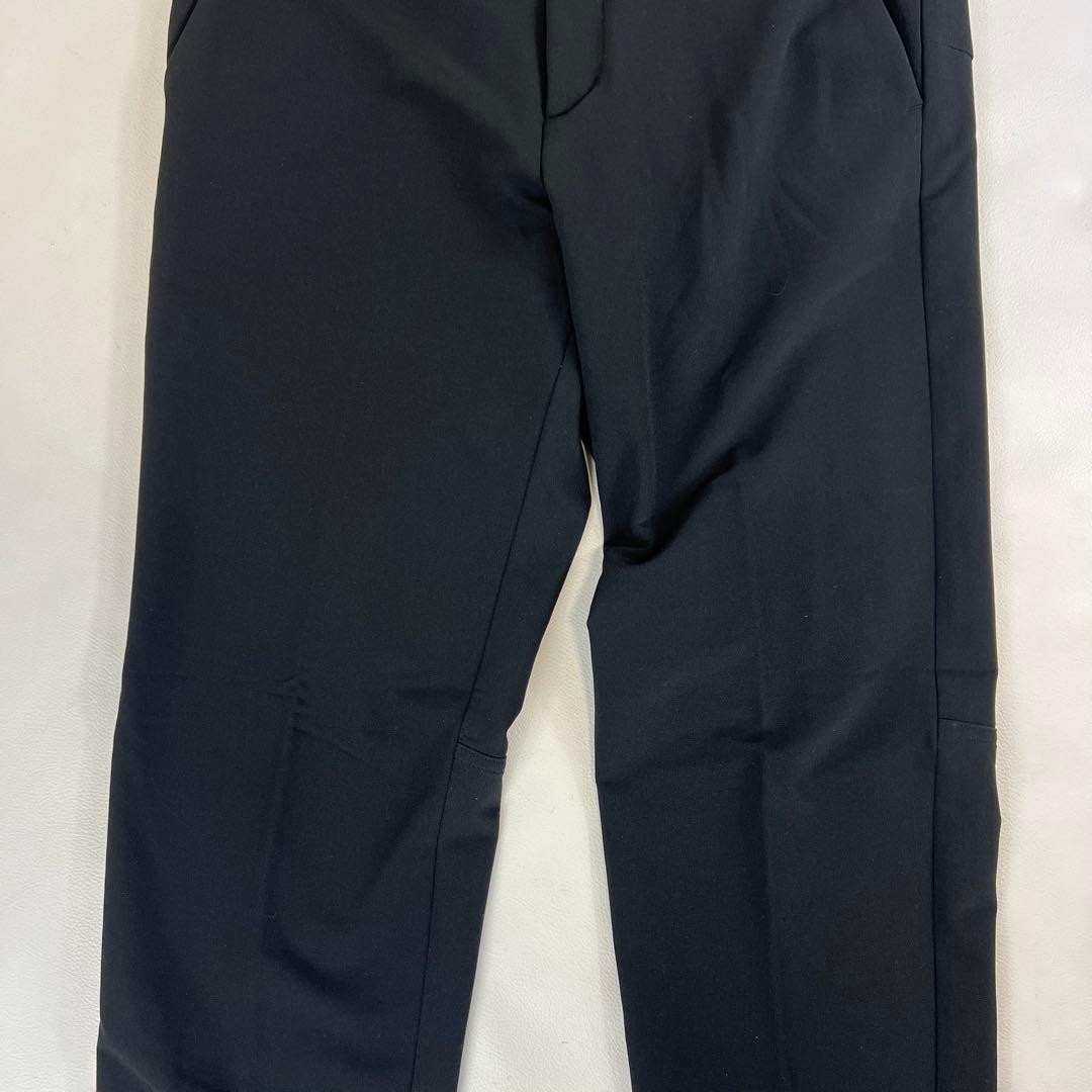 【美品✨】デサントゴルフ パンツ ウェア 裏起毛 ストレッチ ロゴ XL 黒