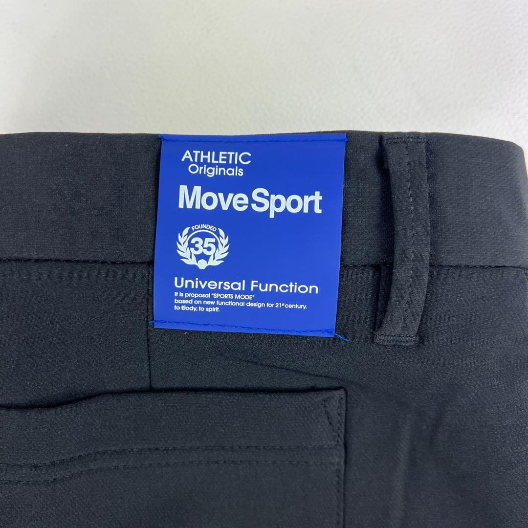 【美品✨】デサントゴルフ パンツ ウェア 裏起毛 ストレッチ ロゴ XL 黒