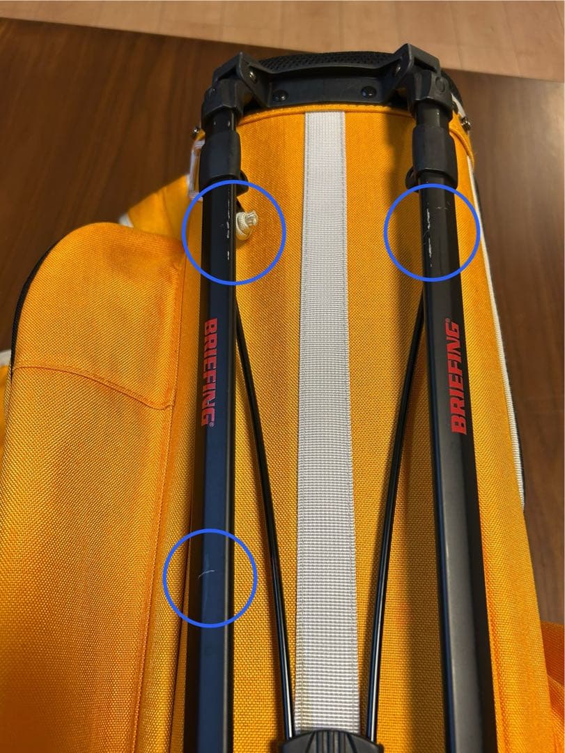 BRIEFINGアミュプラザ博多限定/キャディバック カートバック等7点セット