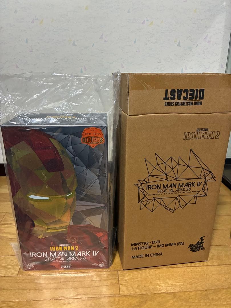 ホットトイズ　アイアンマン　マーク4 プリズム・アーマー　フラクタル