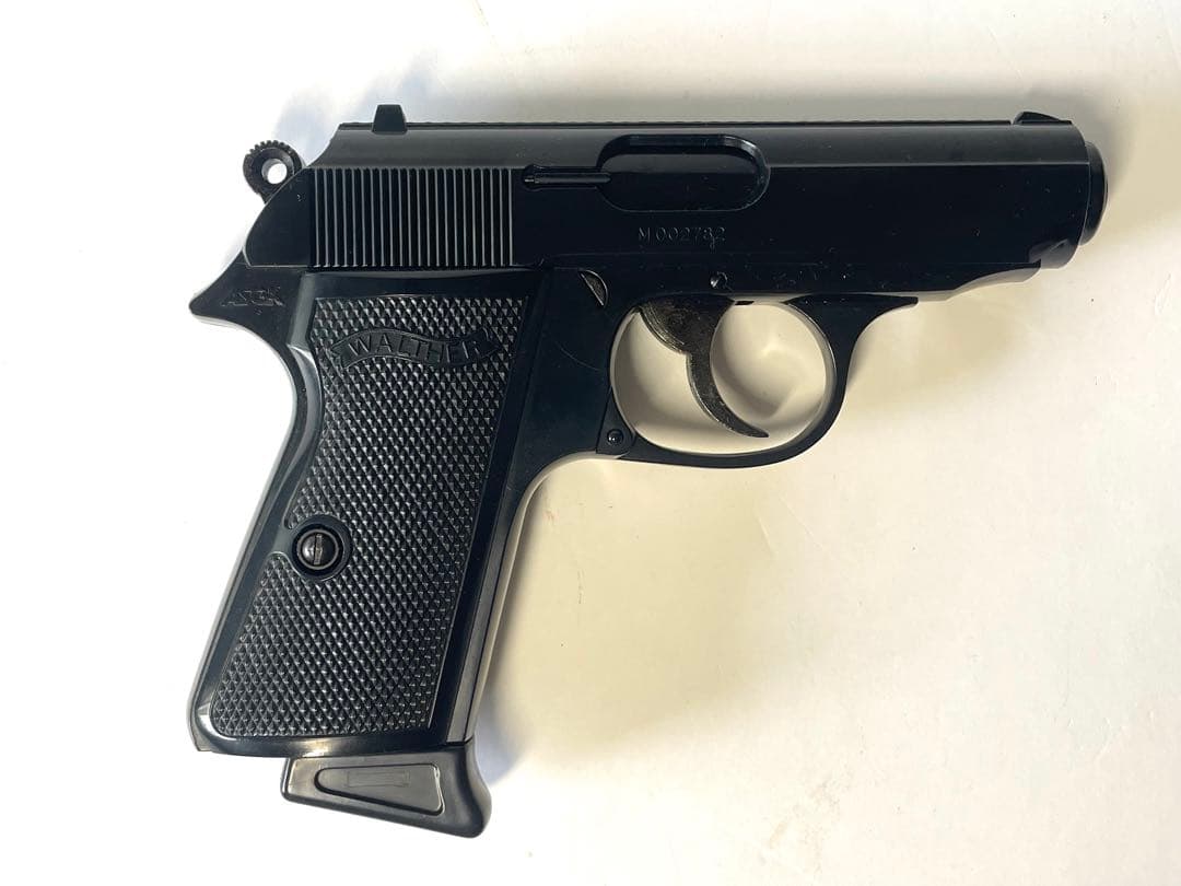 【エアーガン】ワルサーPPK/S ブラックモデル（MARUZEN） ※18歳以上