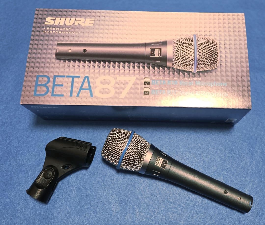SHURE BETA87A ボーカルマイク