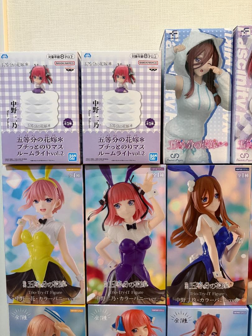 五等分の花嫁＊ プライズ フィギュア まとめ売り 一花 二乃 三玖 四葉 五月