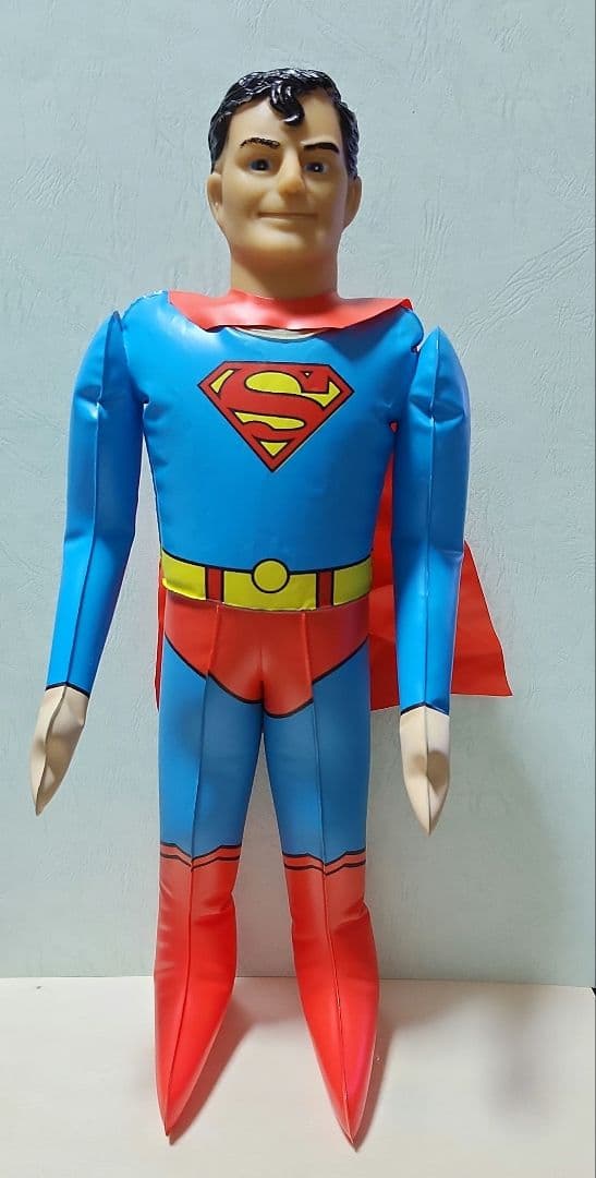 クリスマスセール！　希少！　1987年　スーパーマン　ビニール人形　輸入品
