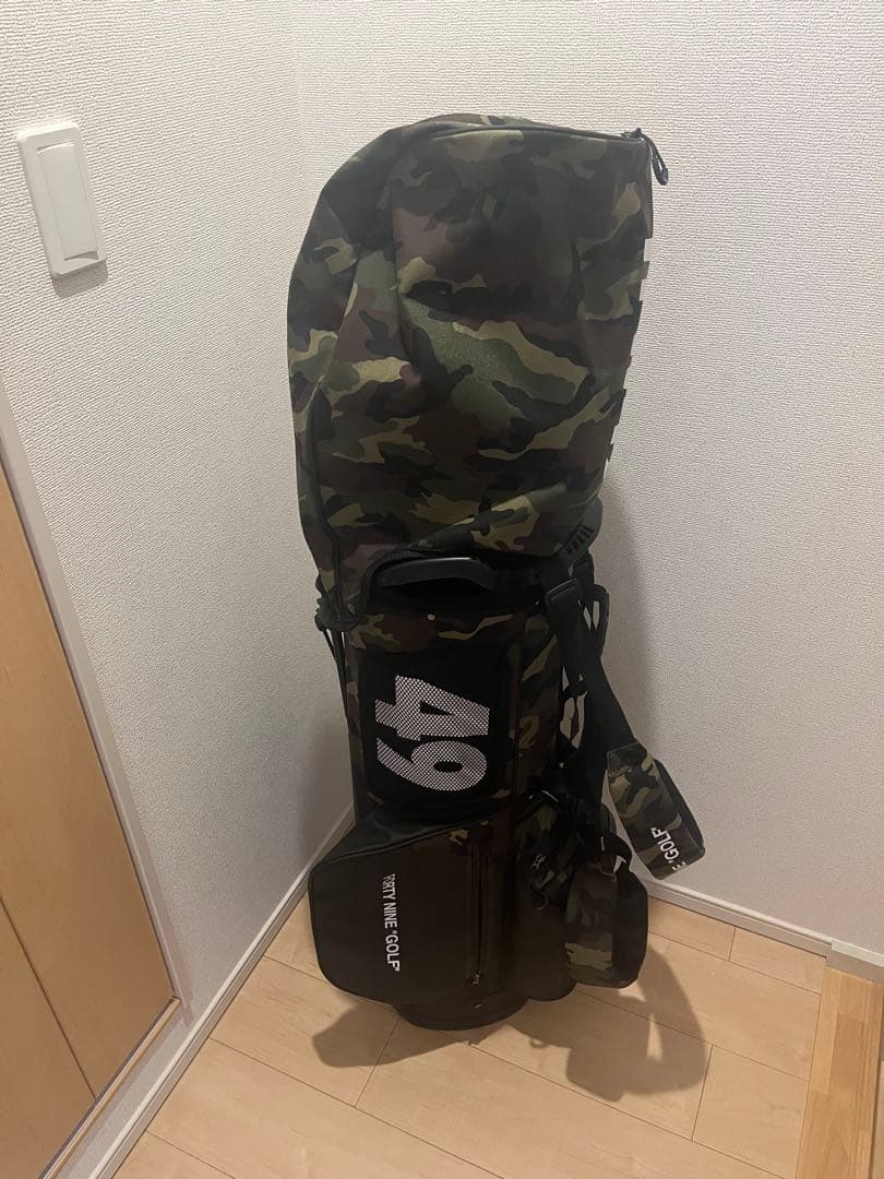 TFK49 迷彩キャディバッグ