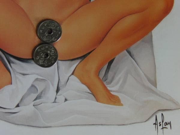 アスラン・グールドン　M　美女、SEXY、フランス有名作家、入手困難・激レア品