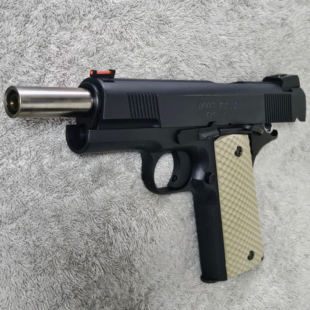 WA 純正HWガスブロ M1911-A1 ノバック・カスタム ファイバーモデル
