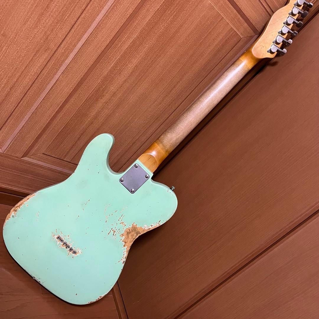 Vintage Laquer SurfGreen Telecaster レリック