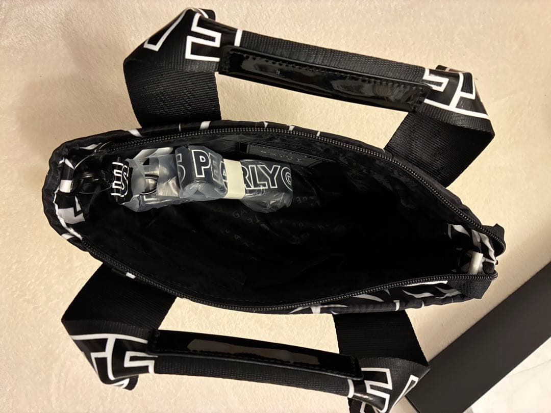 新品【PEARLY GATES】2025年2WAYギザ星柄 ゴルフカートバッグ