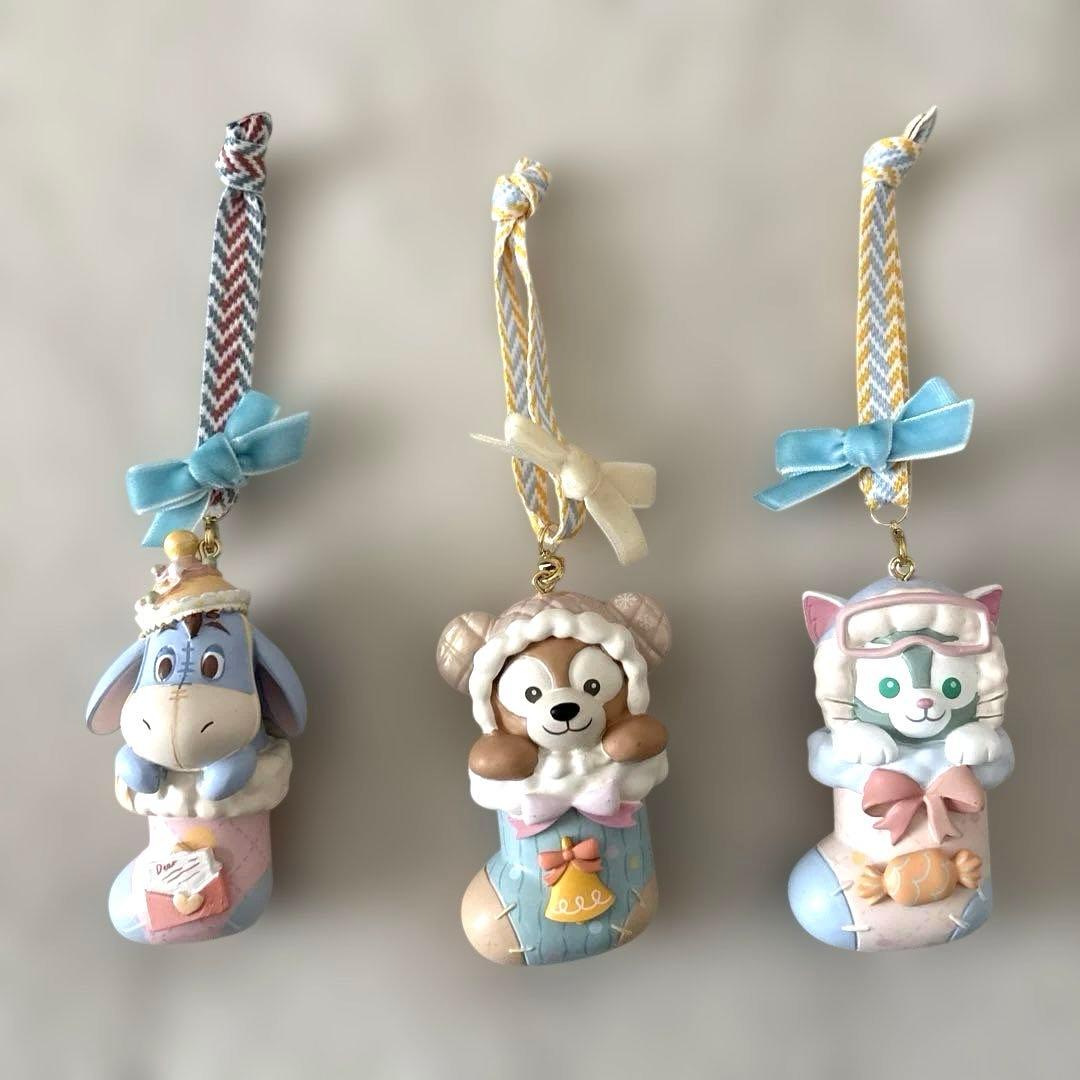 上海ディズニー オーナメント イーヨー ダッフィー ジェラトーニ