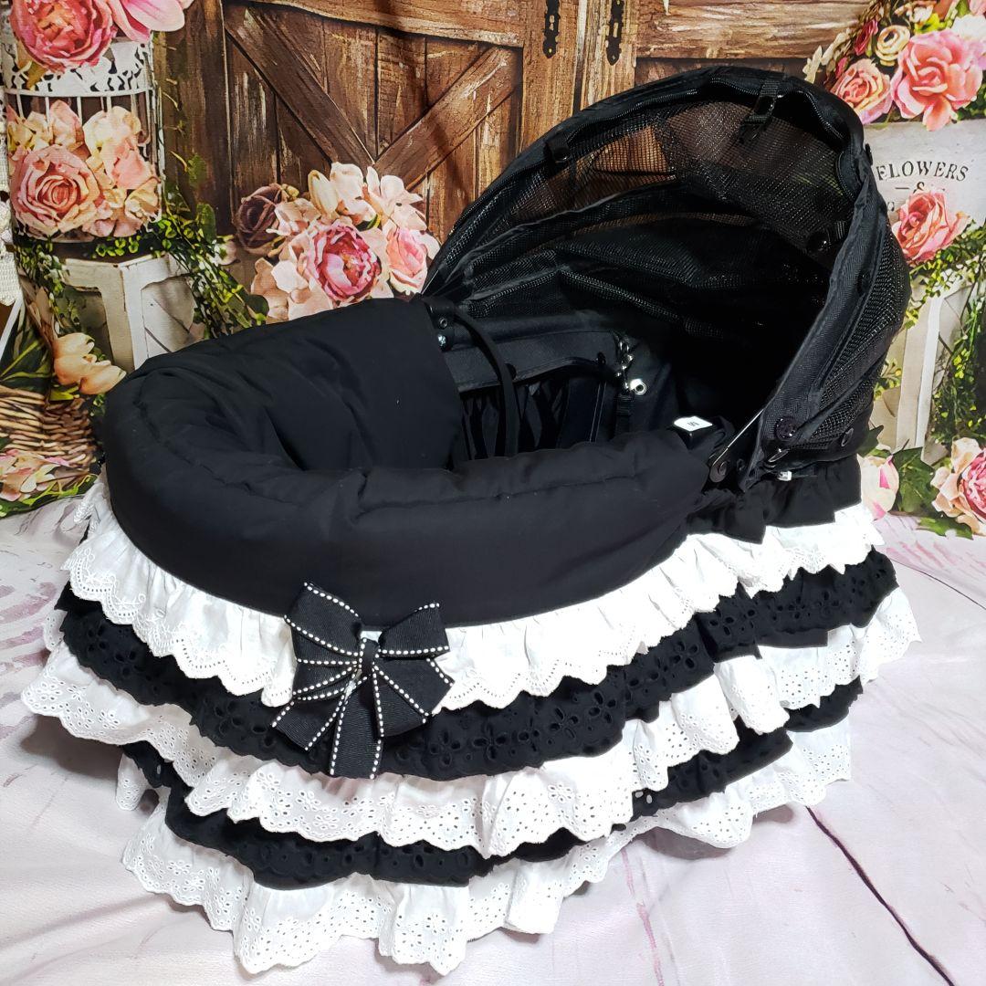 天使のカート　あごのせクッション　コットカバー　ハンドメイド