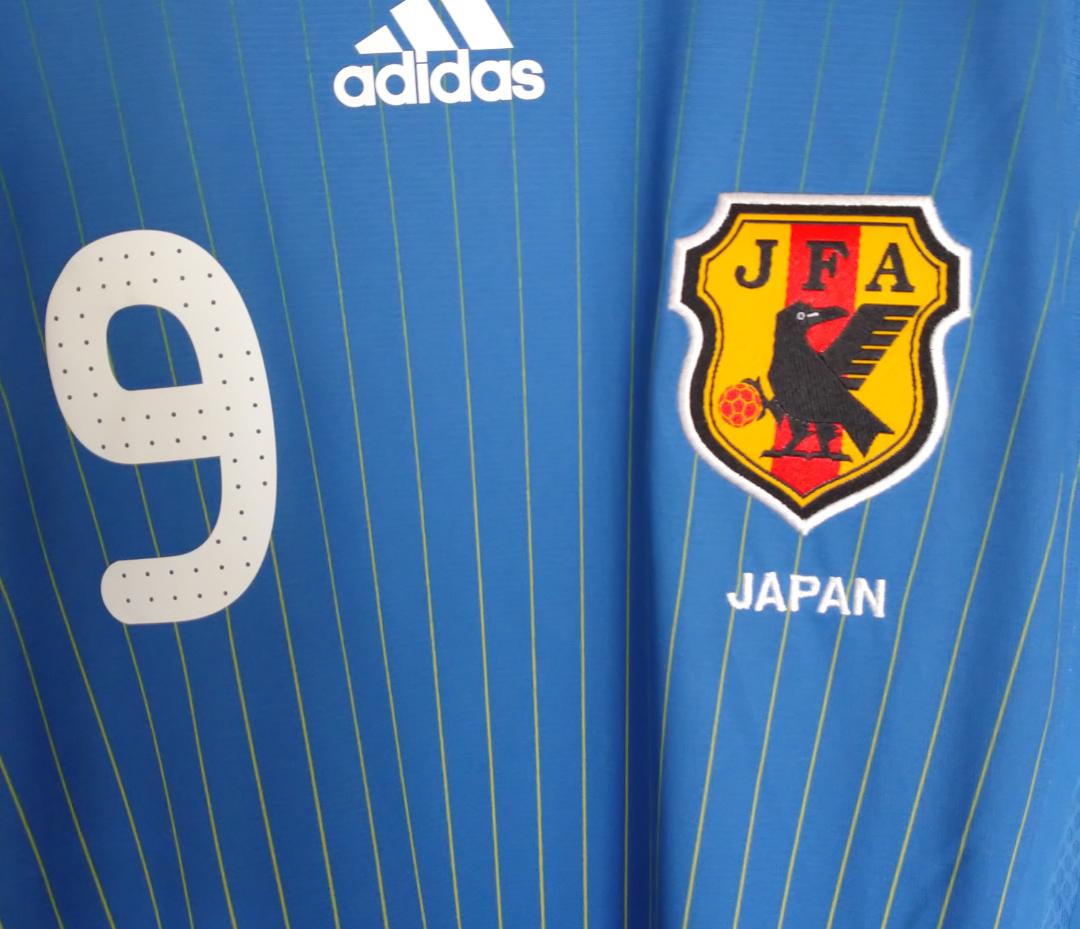 ワールドカップ日本代表オーセンティックユニフォームパッチ付き松井大輔④