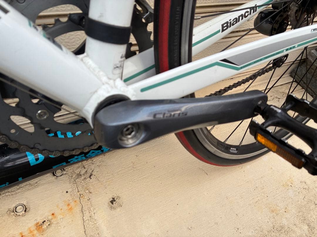 【整備済】ロードバイクBianchi VIA NIRONE7 AL CLARIS