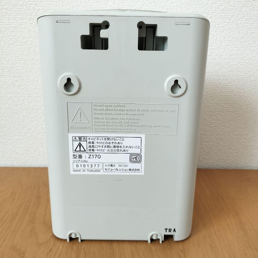 【印字確認済み】セイコー　タイムレコーダー　Z170