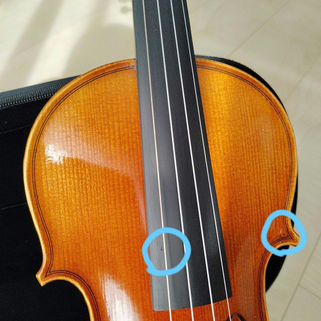 バイオリン 4/4 ハインリッヒギル 52 楽器選定書 奥村愛 弓 ケース付