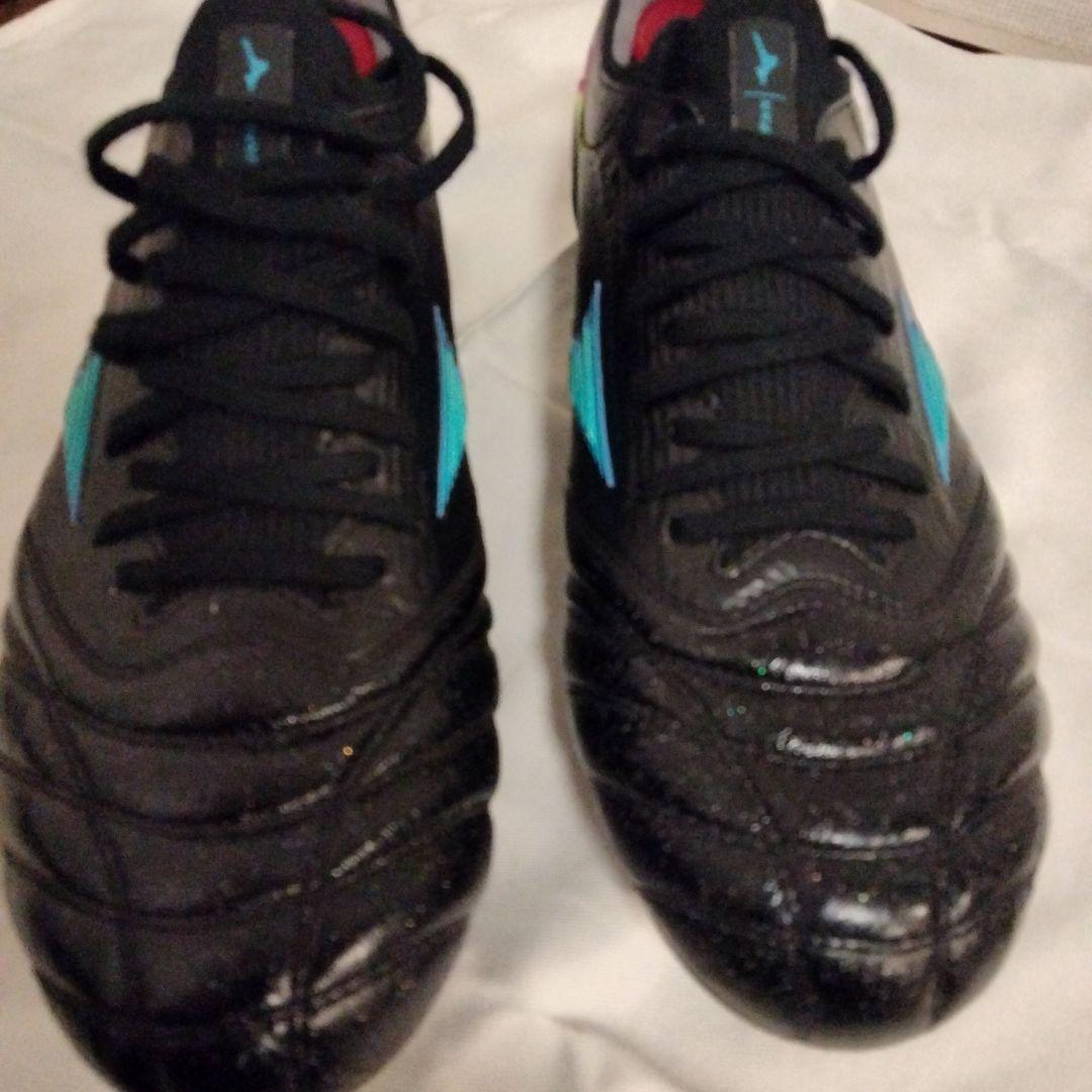 Mizuno Morelia サッカーシューズ ブラック/ブルー/ピンク