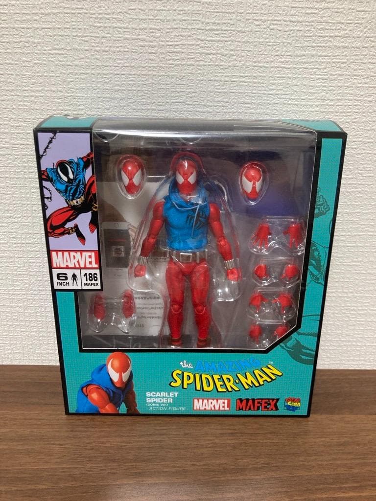 【新品・未開封】MAFEX スカーレットスパイダー No.186 フィギュア
