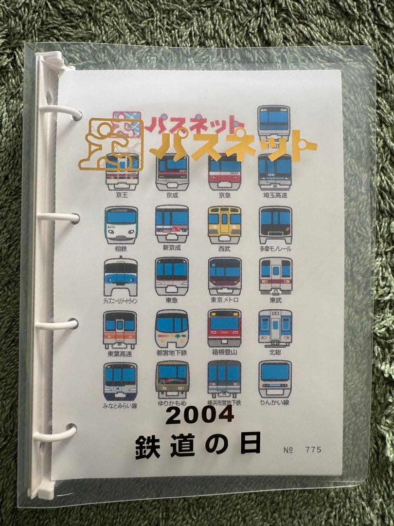 パスネット 2004 鉄道の日