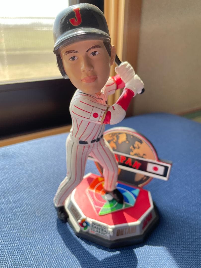 360個限定版！大谷翔平2023 WBC公式日本代表ボブルヘッド人形