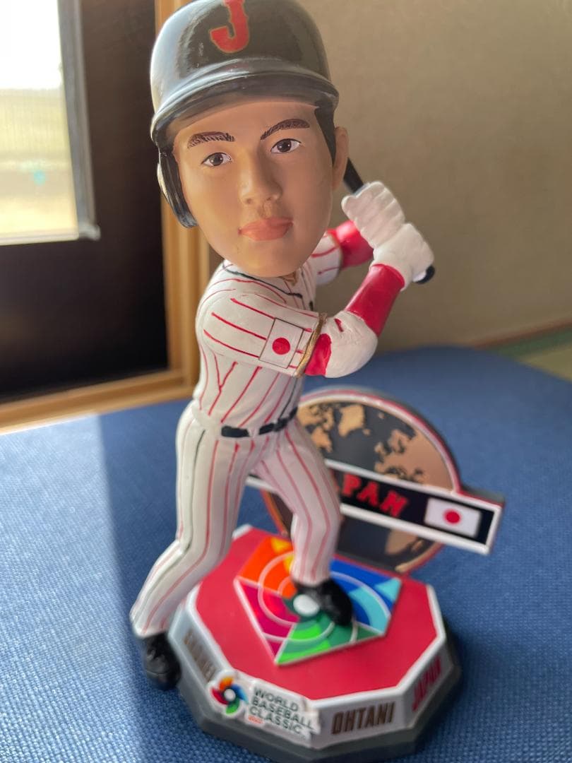 360個限定版！大谷翔平2023 WBC公式日本代表ボブルヘッド人形