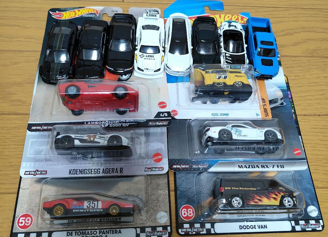 ホットウィール 大量まとめ セット 激レア物多数有トミカ(2〜4枚目に車両追加