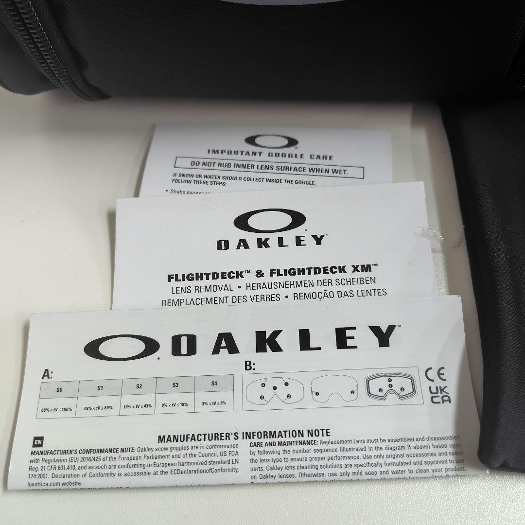 スキー・スノーボードアクセサリー OAKLEY FLIGHT DECK M OO7064-D9
