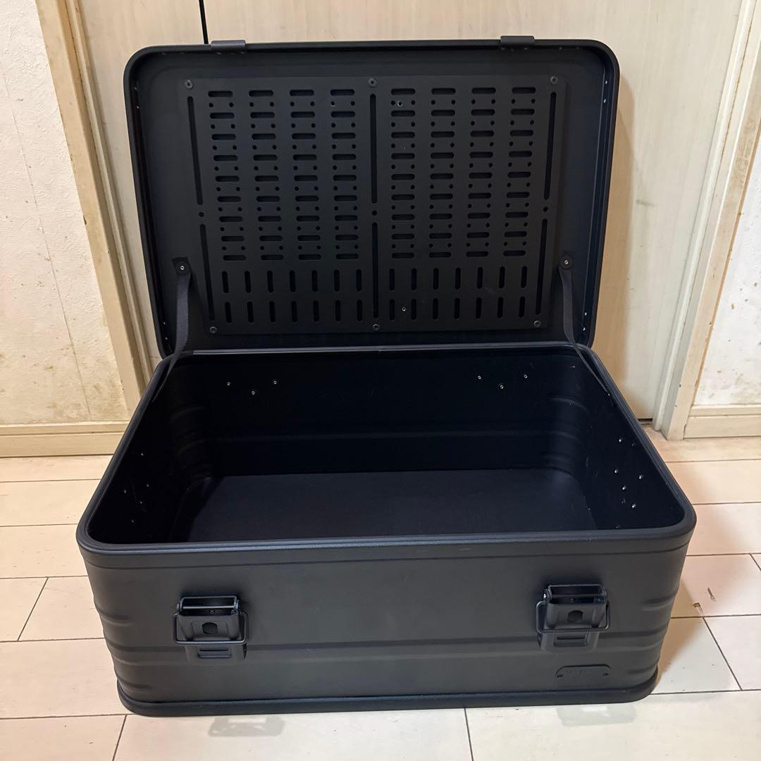 VENTLAX アルミコンテナ PANDORA ブラック46L 上蓋パネル付