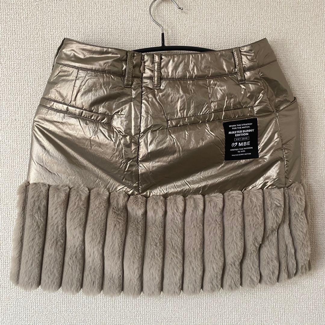 マスターバニーエディション メタリックゴールド フリルスカート