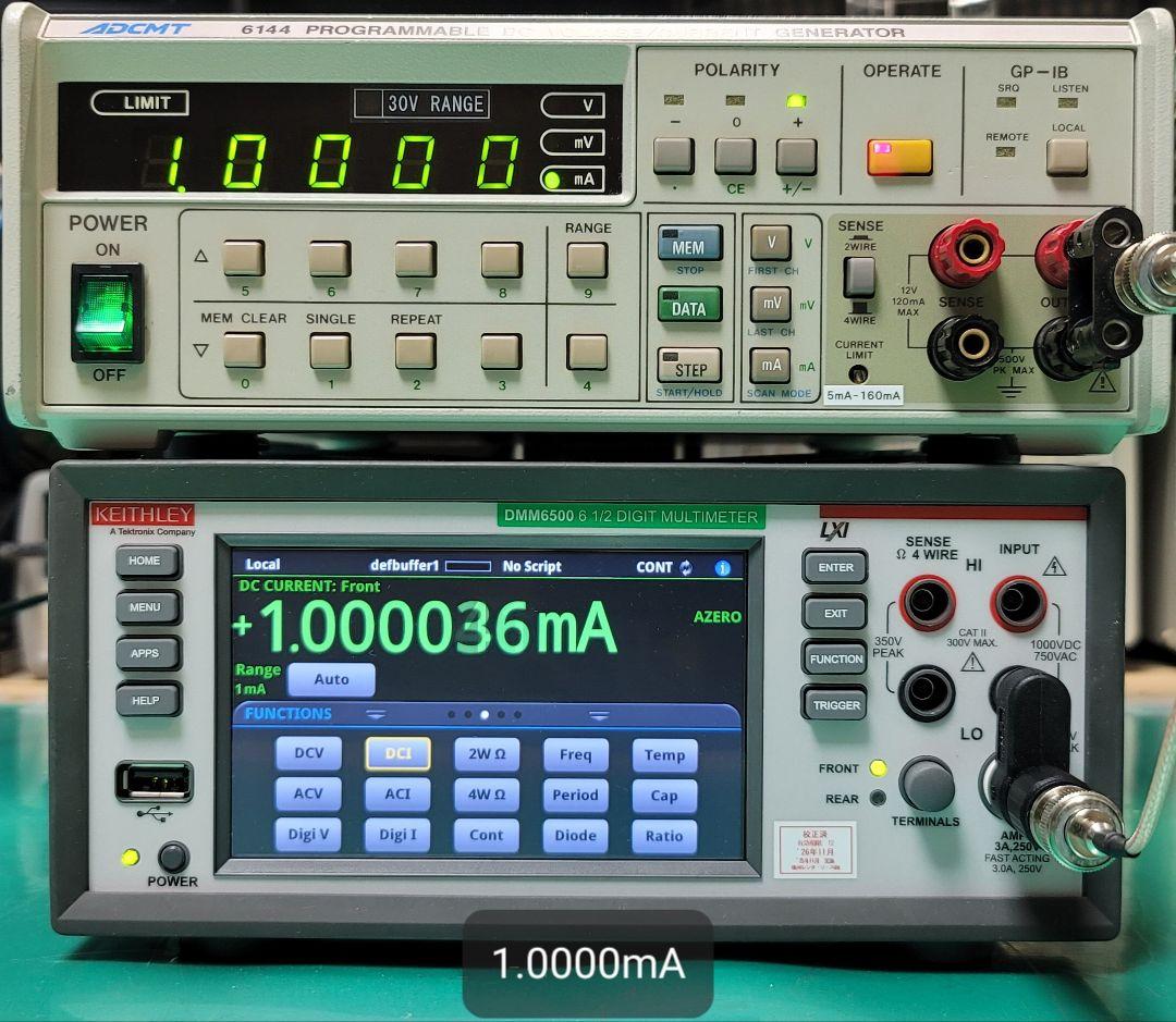 ADVANTEST プログラマブル 直流電圧/電流発生器