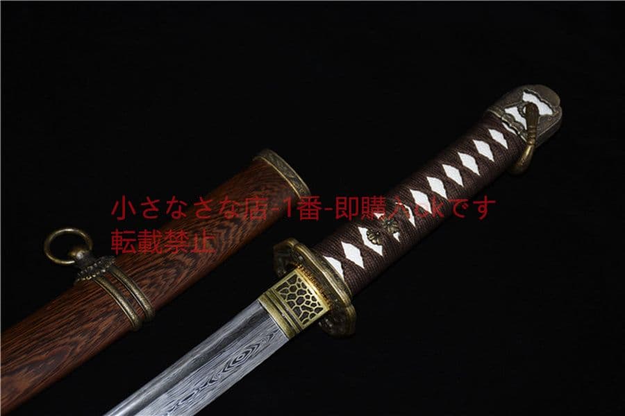 武具　刀装具　日本刀　模造刀 居合刀 文様一体軍刀