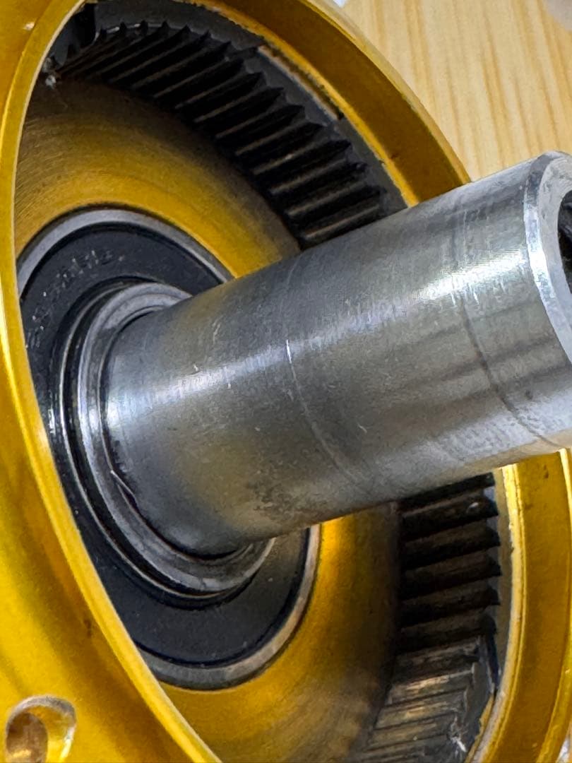 プロファイルレーシング　エリート　リアハブ　9T 36H BMX チタンコグ　右