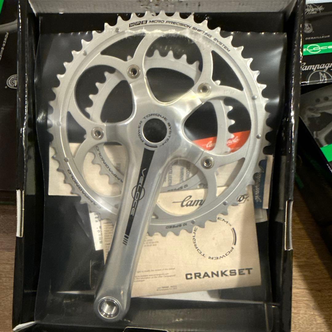 【新品】◆希少◆　Campagnolo Veloce シルバー　コンポセット