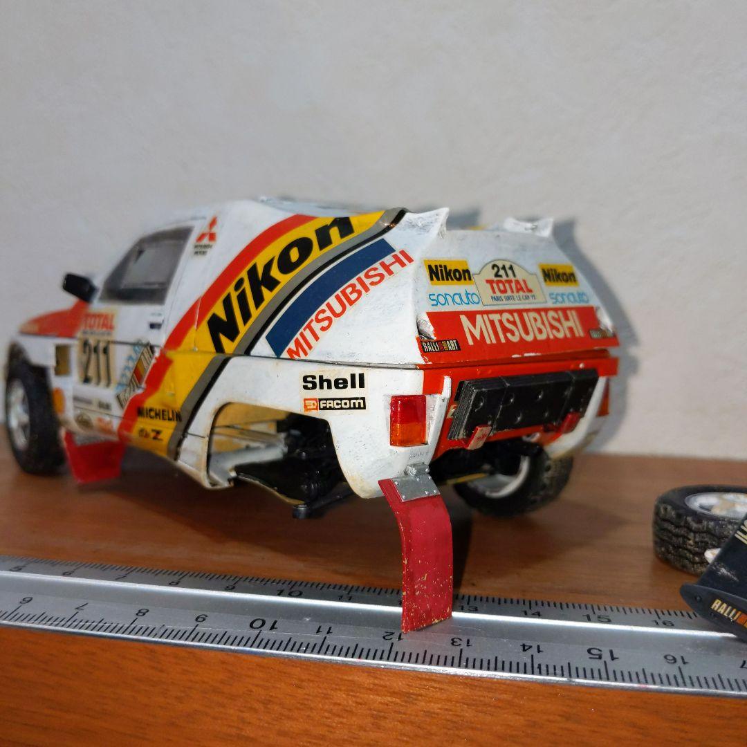 1992 ダカールラリー 優勝車両 ユベール オリオールウェザリング他、加工多数