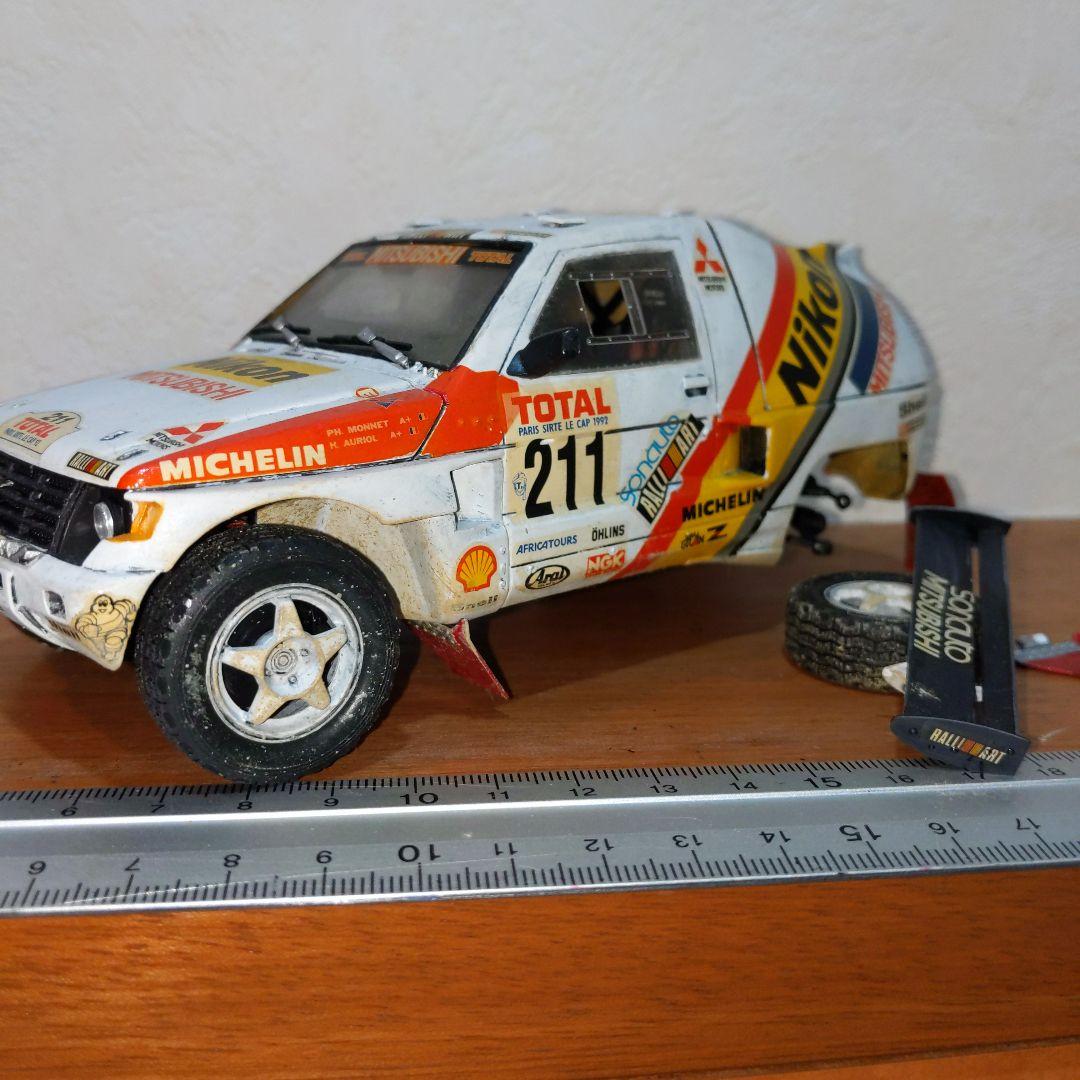 1992 ダカールラリー 優勝車両 ユベール オリオールウェザリング他、加工多数