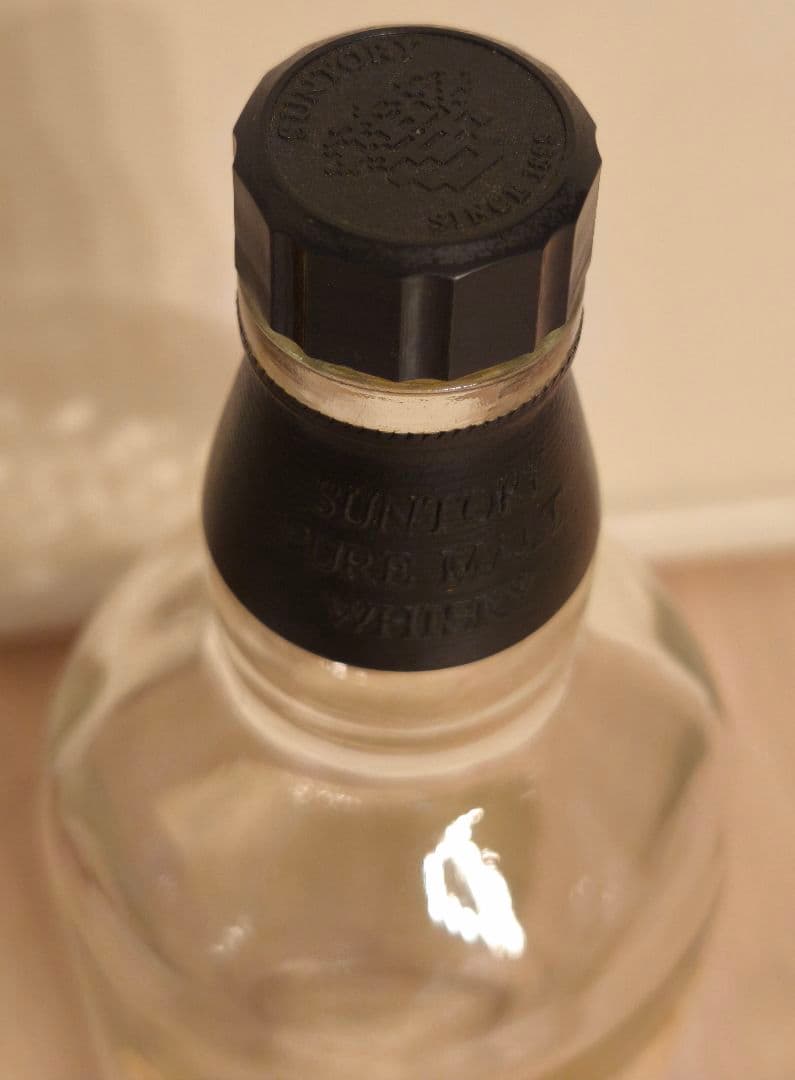 【希少品】SUNTORY 山崎25年 ウイスキー空瓶 1999年ボトリング