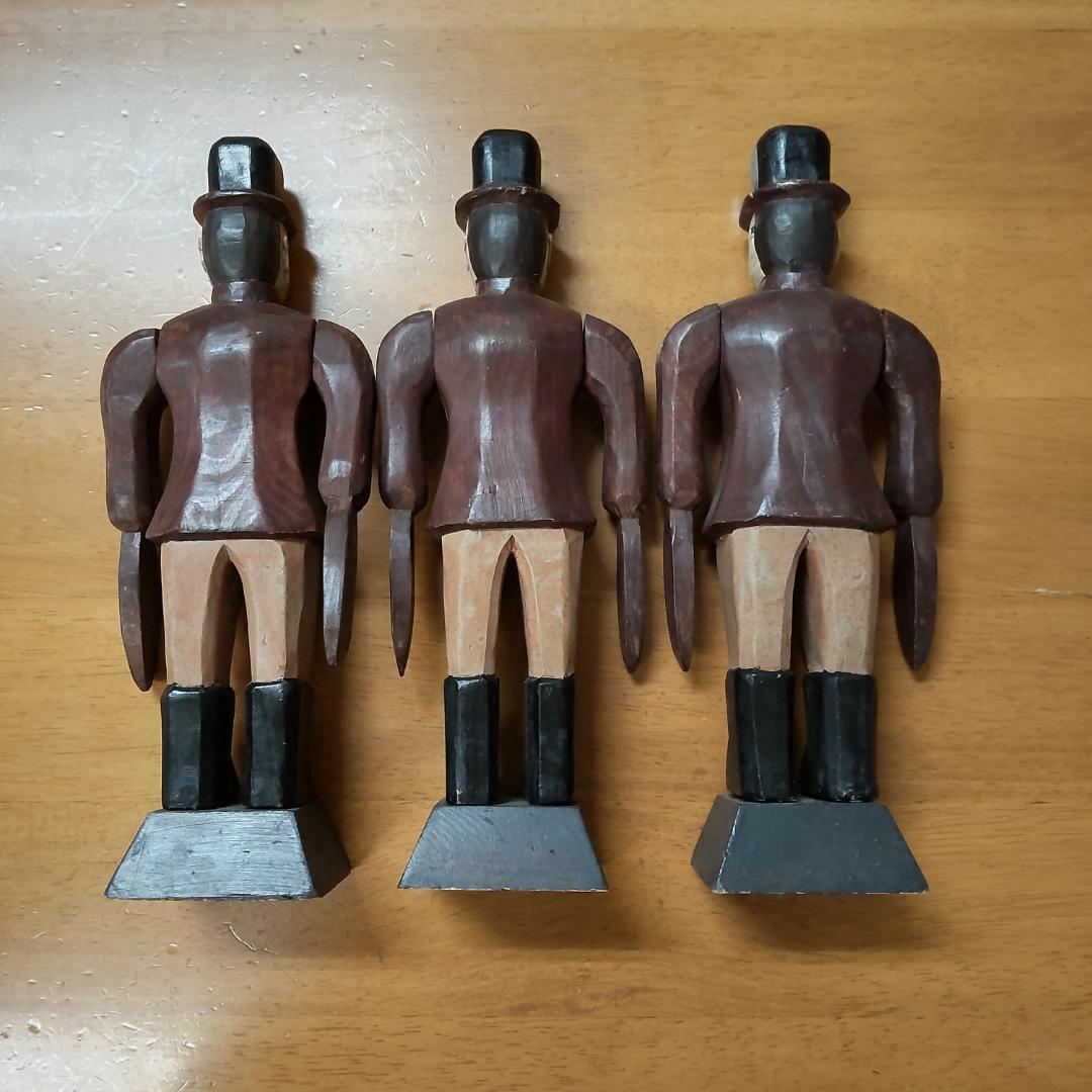 chimney sweep　ヨーロッパ　ヴィンテージ　木製フィギュア　置物